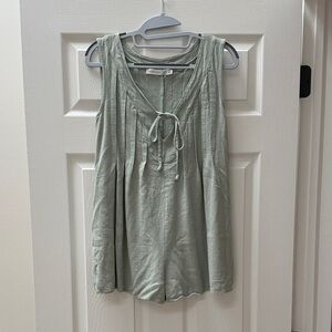 Altar'd State Light Green romper